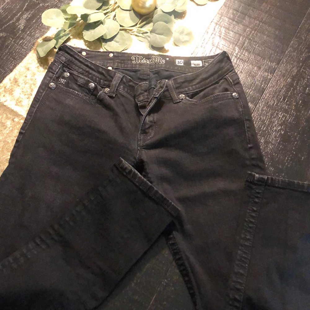 Miss me black skinny jeans